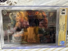 🔥 HARLEY QUINN #49 SZERDY Calgary Fan Expo Virgin FOIL CGC 9.8