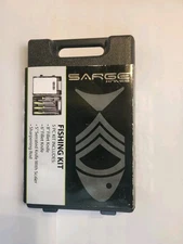 Sarge Knives Fishing Kit 3 Fillet Knives Knife Case & Cutting Board SK-130 NEW