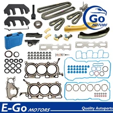 Cylinder Head Gasket Timing Chain Kit Tool For Ford Police Interceptor Sedan 3.7