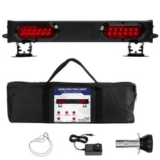 Wireless Pivot Tow Light Bar 24 - Rechargeable Ultra Bright Led 4 Pin Round Wireless Pivot Tow Light Bar 24 - Rechargeable Ultra Bright Led 4 Pin Round