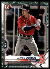 Jarren Duran 2021 Bowman #BP-135 Red Sox MLB READ FREE SHIPPING AutographDen
