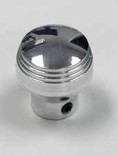 Polished Billet Aluminum Dash Knob W Set Screw Hot Rod