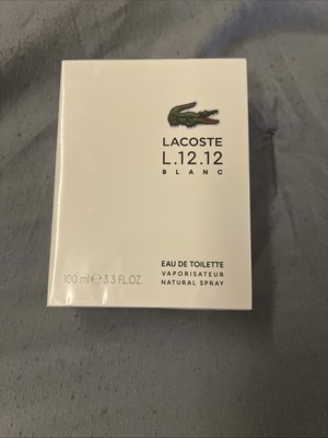 Lacoste Eau de  L.12.12 Blanc 3.4oz Men's Eau de Toilette