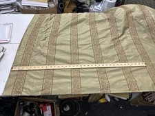 Striped TAFFETA Silk . 100 silk. Sold By the yard.