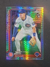 2025 Topps Chrome Update Series - Matt Shaw #USC135 Prism Refractor (RC)