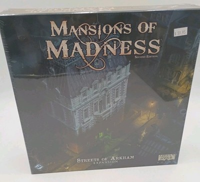 Mansions of Madness 2nd Edition: Streets of Arkham Expansion NEW SEALED 2017