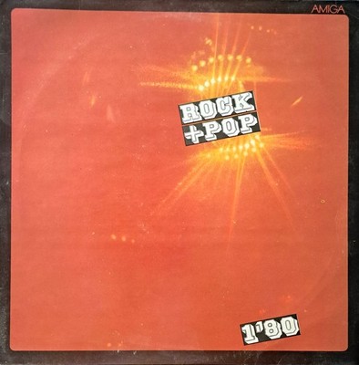 Rock + Pop 1`80   DDR Vinyl Amiga 855774 red Label