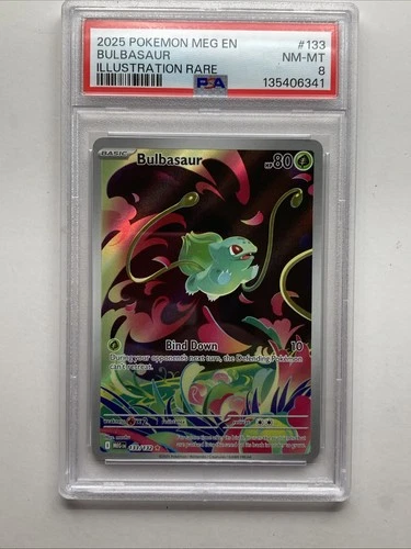 POKÉMON 2023 MEW EN BULBASUR PSA 8
