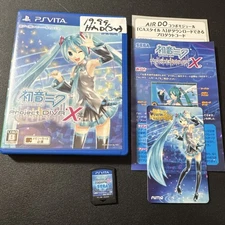 Hatsune Miku Project Diva X Playstation PS Vita Japan import US Seller