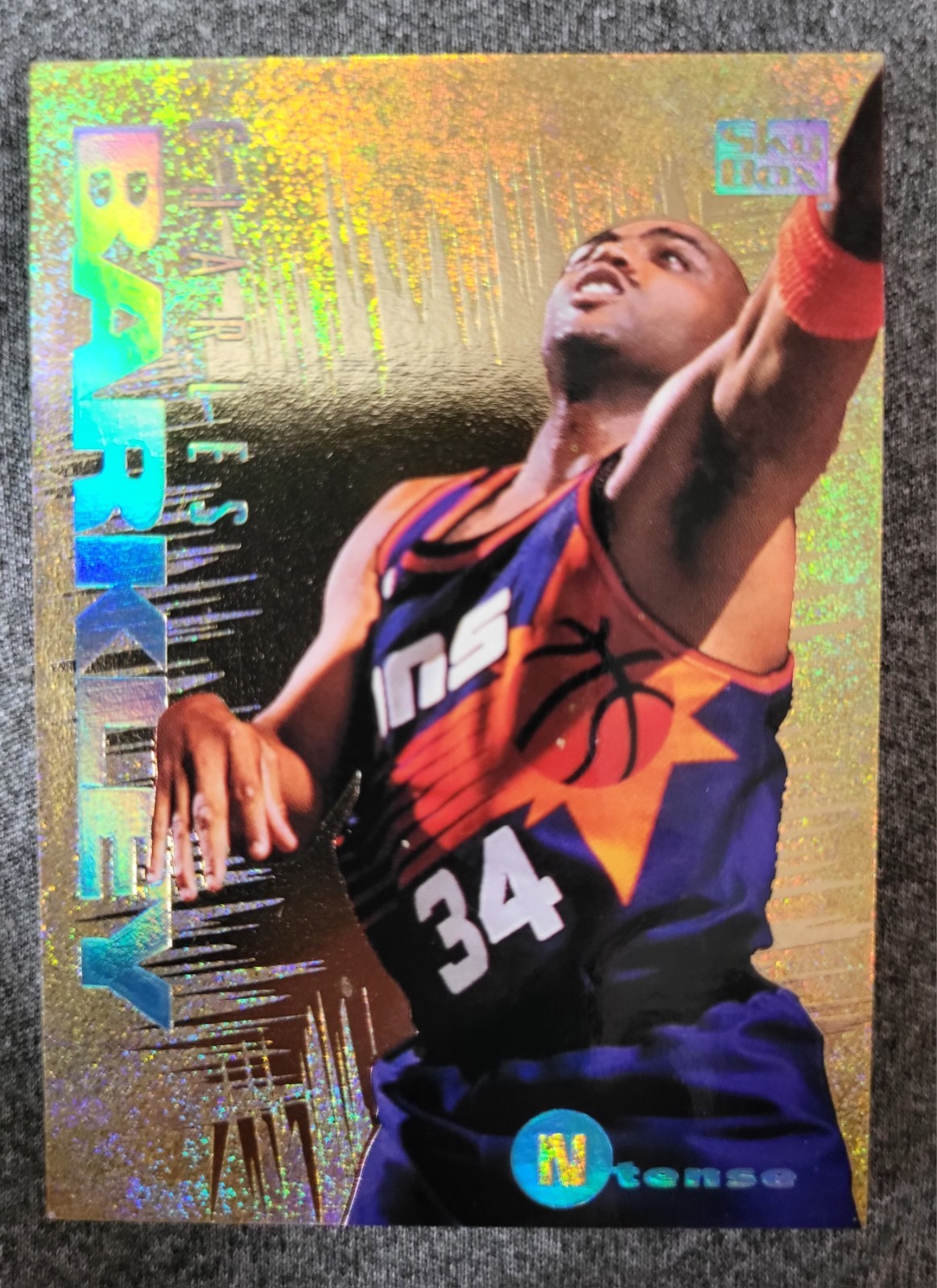 1994-95 SkyBox E-Motion Charles Barkley Motion N-Tense #1 Of 10 Suns