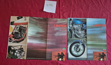 N°21792 /  LAVERDA  500 cc  250 2 t  et 250 2 tr / 2 dépliants italiano