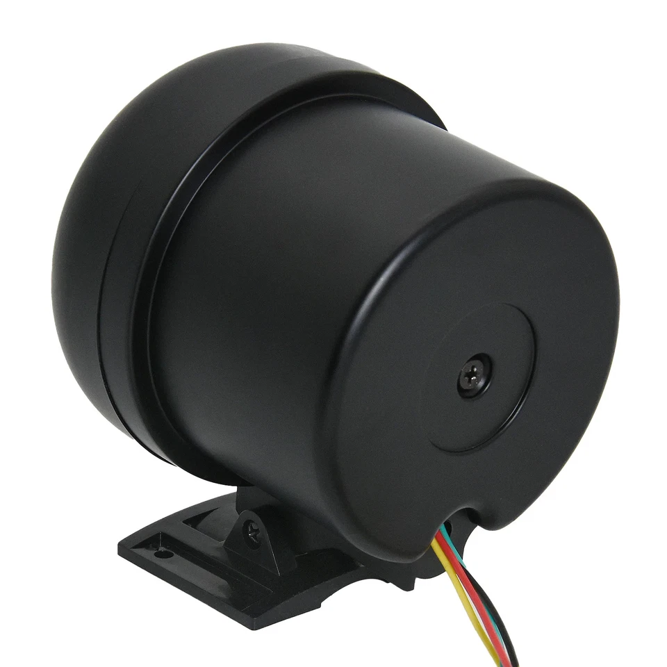 Tachometer Gauge Universal 3.75 Inch 95mm 12V White LED Auto 0-8000 RPM Meter - Image 4 of 4