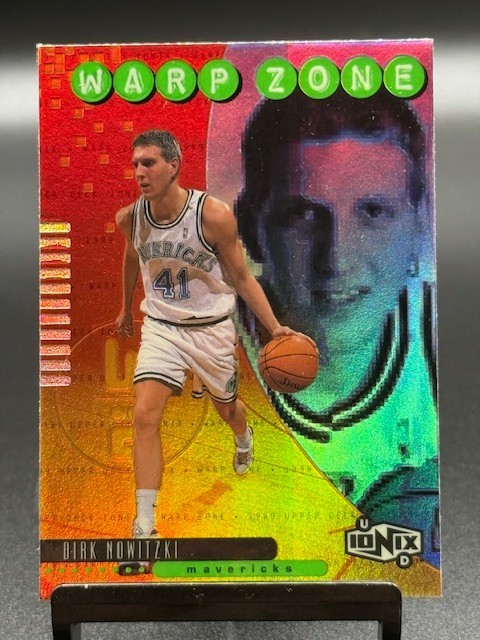 1998-99 Upper Deck Ionix - Warp Zone Dirk Nowitzki #Z6 (RC)