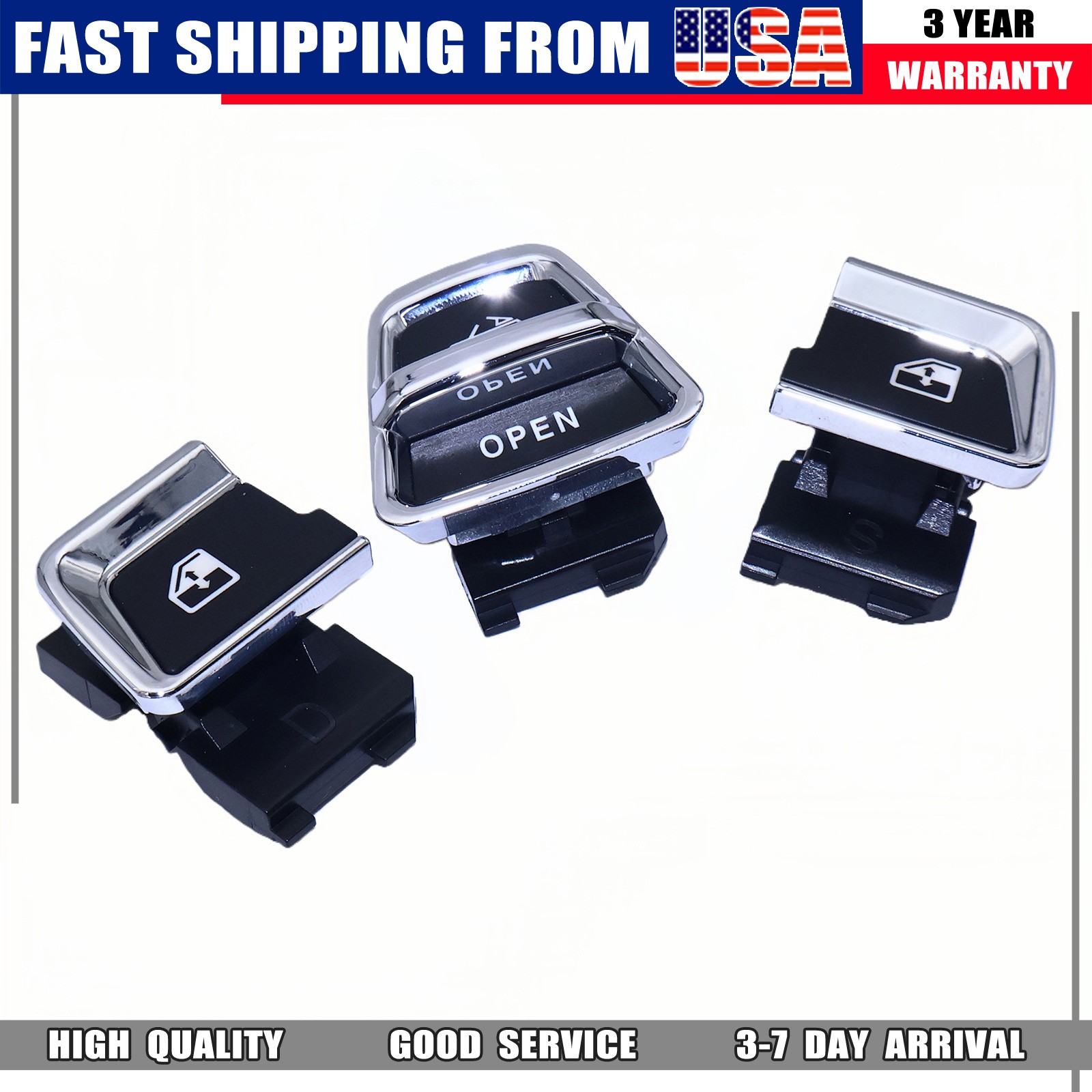 Ferrari California 2009-2014 Right Window switches 3 pcs P/N 86257400