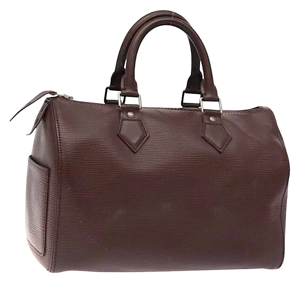 LOUIS VUITTON（LV） Borsa Boston LOUIS VUITTON Espresso Marrone Moka Epi Speedy 25 Manico Superiore