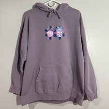 Primitive Rick And Morty Cartoon Purple Pullo...