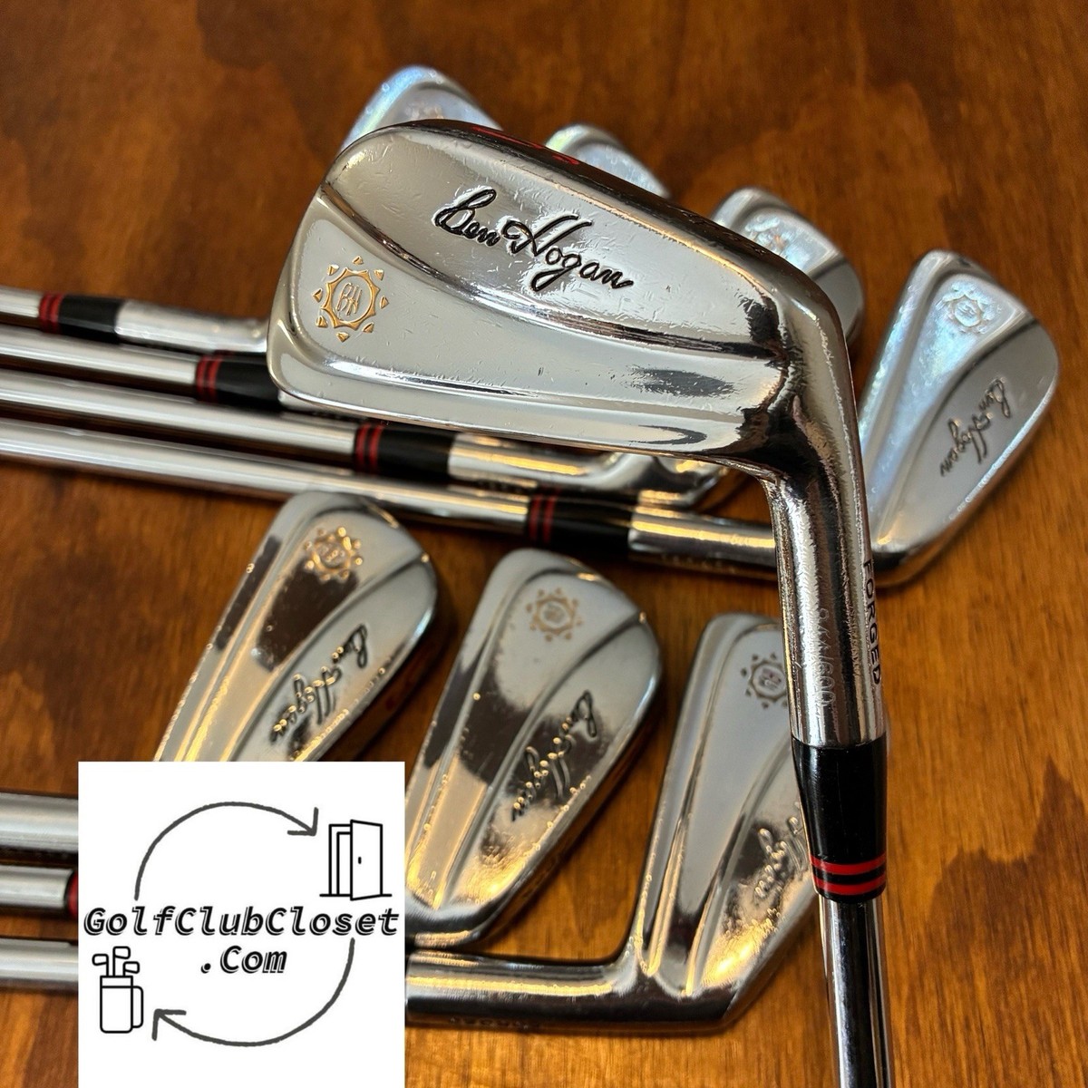 Limited Edition 344/600 1998 Ben Hogan Apex Forged Iron Set / 3-PW
