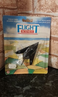 Vintage Flight Scenes Lockheed Martin F-117 Nighthawk Stealth Jet in blister