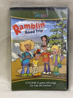 Ramblin' Road Trip Chase Across America PC CD-ROM Game 2004 New Sealed