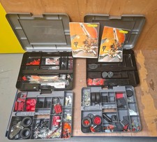 2x Meccano Erector Special Edition Crane Building Set Unchecked Parts As-Is Used