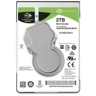Seagate BarraCuda 2TB Internal Hard Drive