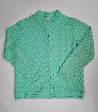Vintage Montgomery Ward Mint Cardigan