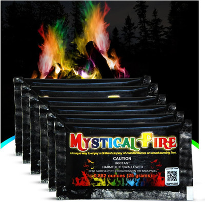 Mystical Fire Color Changing Packets Fire Pits Campfire Long-Lasting Enchanted M