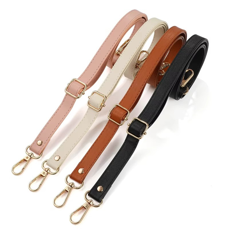 Adjustable Long Leather Crossbody Shoulder Bag Replacement Strap Handbag Belt
