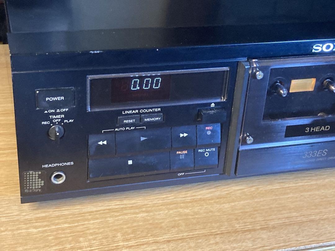 ソニー　カセットデッキ　TC-K333ESX ソニー カセットデッキ TC-K333ESX - メルカリ