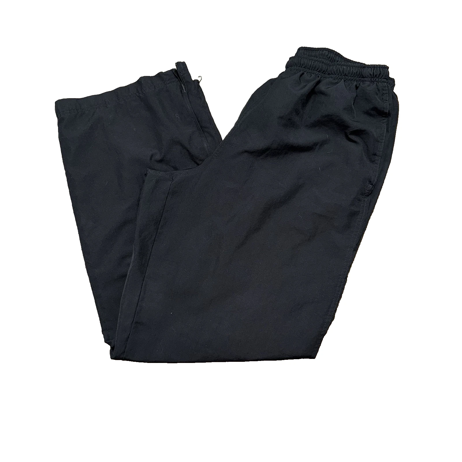 Nike Windbreaker Track Pants Lined Ankle Zip Vintage Y2K Baggy Wide Leg Mens XXL
