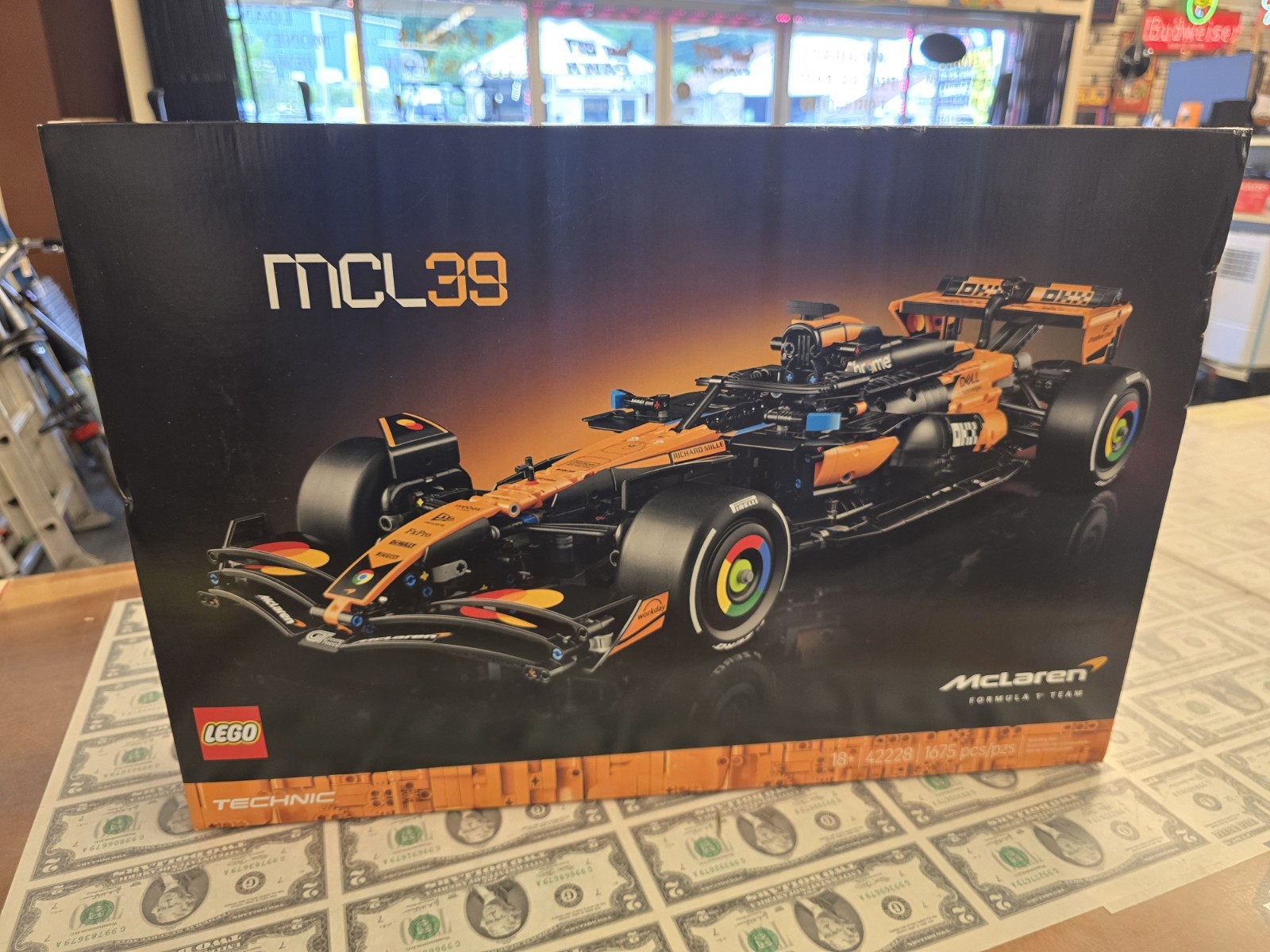LEGO Technic McLaren MCL39 F1 Car 42228 Formula 1 Team *Sealed*