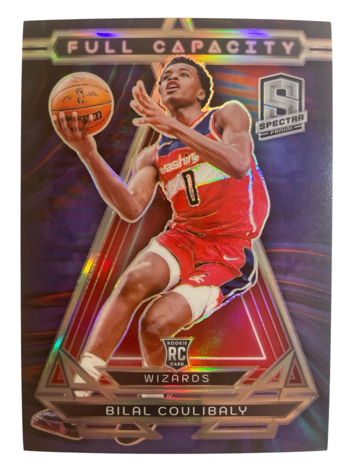 2023-24 Spectra Full Capacity Bilal Coulibaly Rookie Card RC Case Hit SSP #4