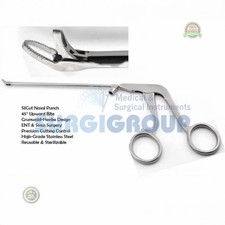 SilCut Grunwald-Henke Nasal Punch | 45° Up Bite ENT Cutting Forceps