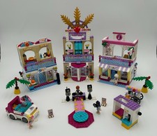 LEGO FRIENDS: Heartlake Shopping Mall (41058) w manuals, no box, missing 3 