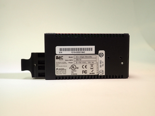 1 - IMC NETWORKS IE-GIGA-MINIMC 10/100/1000 Mbps GIGABIT FIBER CONVERTER - Picture 4 of 4