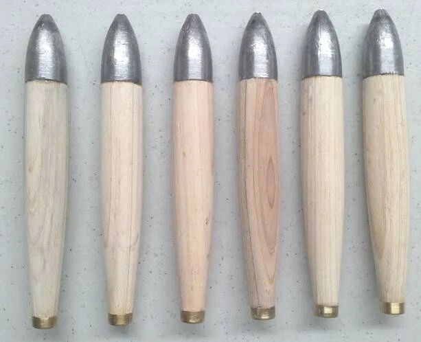 GO2FISH_TACKLE2010 6"Unrigged Cedar Plugs 6 Pieces Natural Fishing Trolling Lures