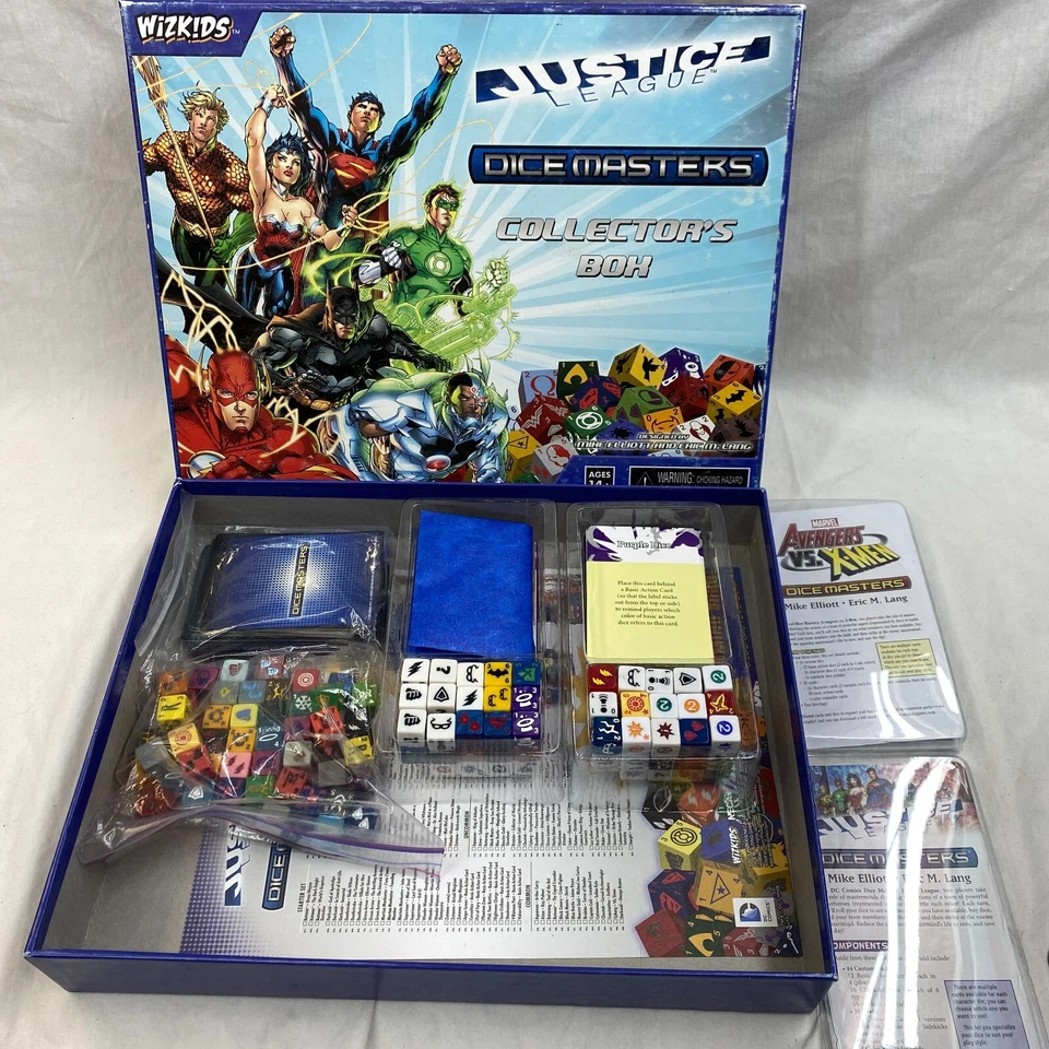 Dicemasters Lot w/ Collector's Box Age of Ultron Avengers X-Men Faerun+ VG/VG - Image 2 of 4
