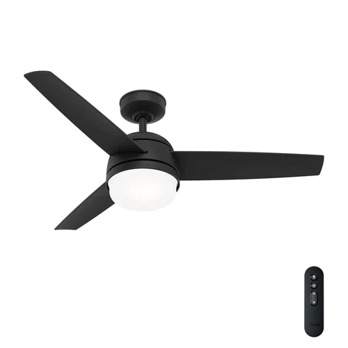 Hunter 48" Midtown Ceiling Fan w/ LED Light & Remote Control Modern Industrial - Picture 1 of 3