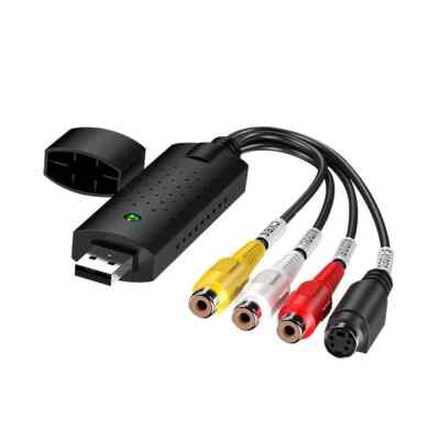 USB Video Capture Card Easy Cap VHS Videorecorder Mini DV Hi8 DVD zu Digital Konverter