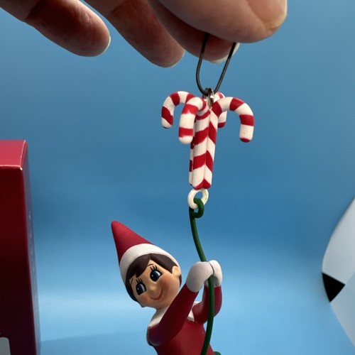 The Elf On A The Shelf Hallmark Christmas Ornament Hanging Elf Antics 2020 - Picture 3 of 5