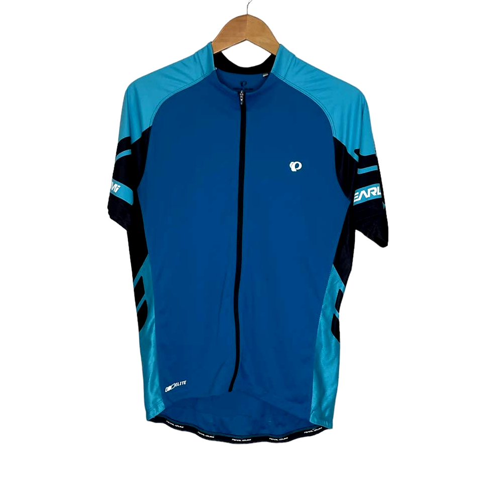 Pearl Izumi Elite Men’s Cycling Shirt Full Zip Blue Size: X-Large
