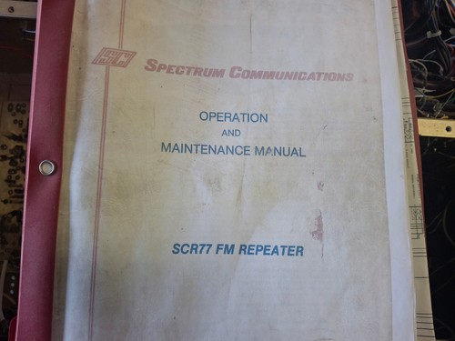 Vintage Spectrum Communications SCR 77 Ham Radio FM Repeater Controller - Zdjęcie 23 z 23