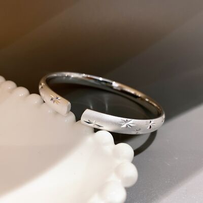 アクセサリー DWELLER BANGLE WIDE STAR 925 SILVER  END DWELLER BANGLE WIDE 925 SILVER by END - nonnative (ノン