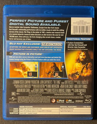 John Carpenter's The Thing - Blu-Ray - Ex ! | eBay