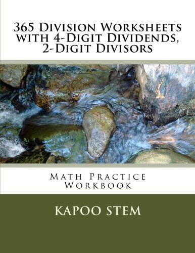 365 Division Worksheets with 4-Digit Dividends, 2-Digit Divisors: Math Practi<| - Imagen 1 de 1
