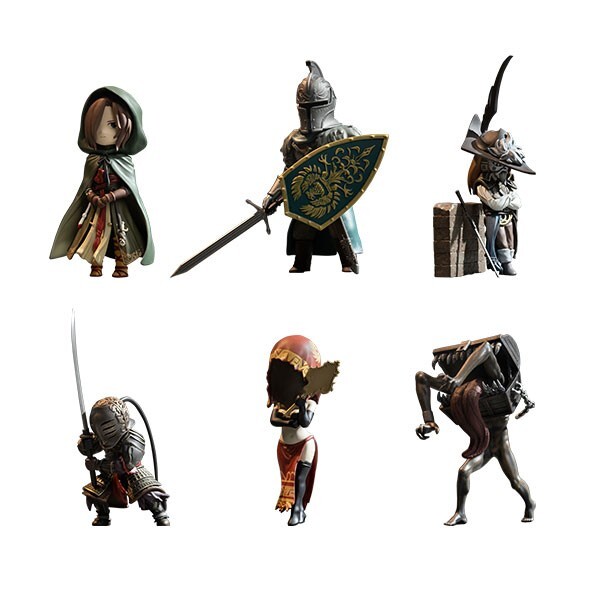 PSL FireLink Dark Souls Deformed Figure Vol.3 6 pieces BOX 115mm