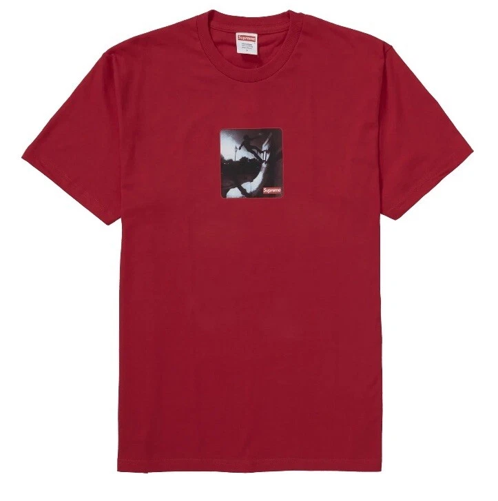 TOUT NEUF   Tee shirt ombre Supreme 21FW rouge taille XL JAMAIS OUVERT/PORTÉ