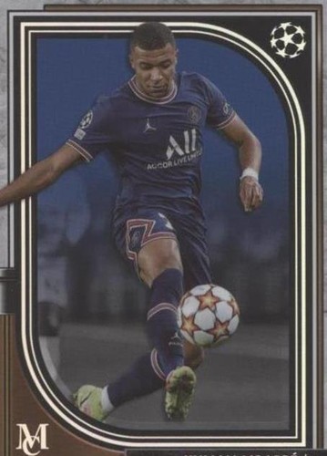2021 Topps Chrome Kylian Mbappe PSA 10 Chasing Glory REFRACTOR