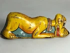 Vintage Marx Disney Pluto Tin *Non-working & rusty* 1939
