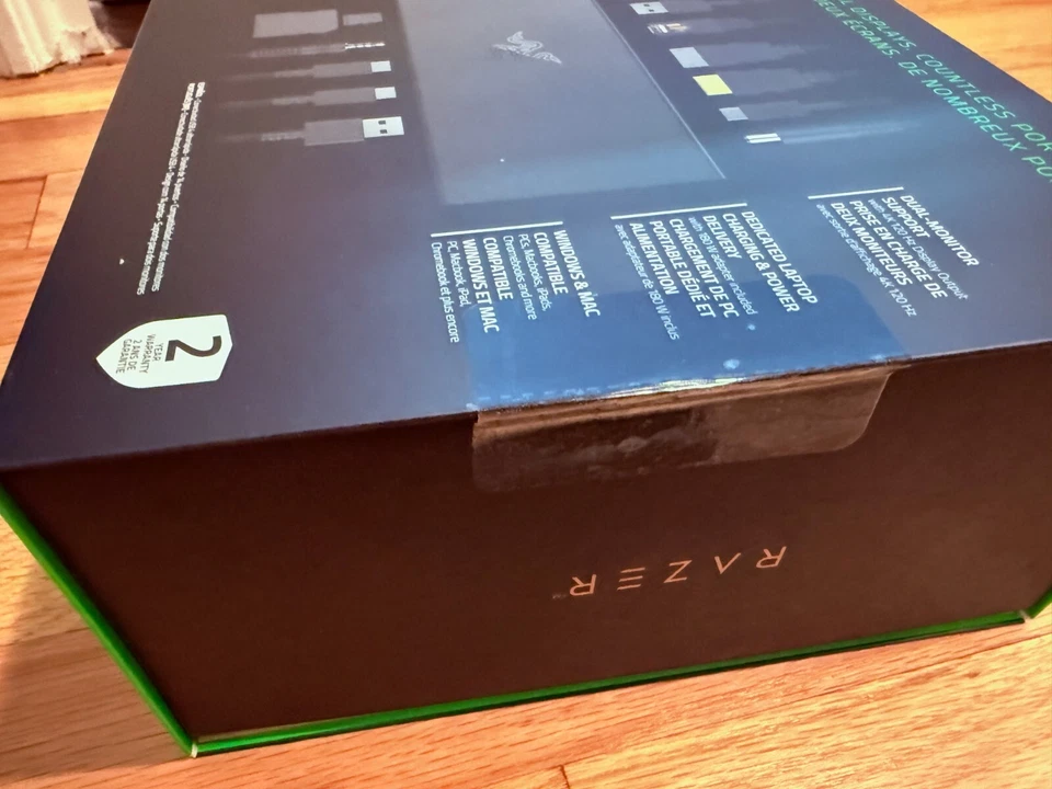 NEW Razer USB 4 Dock – USB C, 12-in-1 Multiport Adapter, 4K at 120 Hz, HDMI, DP - Image 4 of 4